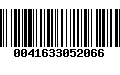 Código de Barras 0041633052066