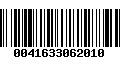 Código de Barras 0041633062010