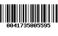 Código de Barras 0041735005595