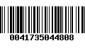 Código de Barras 0041735044808