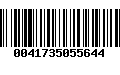 Código de Barras 0041735055644