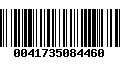 Código de Barras 0041735084460