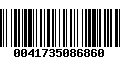 Código de Barras 0041735086860