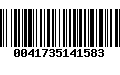 Código de Barras 0041735141583