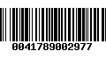 Código de Barras 0041789002977