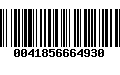 Código de Barras 0041856664930