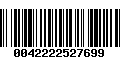 Código de Barras 0042222527699