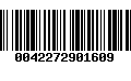 Código de Barras 0042272901609