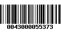 Código de Barras 0043000055373