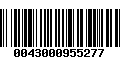 Código de Barras 0043000955277