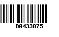 Código de Barras 00433075