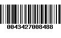 Código de Barras 0043427008488