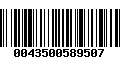 Código de Barras 0043500589507