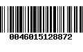 Código de Barras 0046015128872