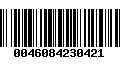 Código de Barras 0046084230421