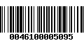 Código de Barras 0046100005095