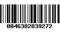 Código de Barras 0046382839272