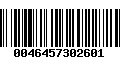 Código de Barras 0046457302601