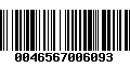 Código de Barras 0046567006093