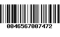 Código de Barras 0046567007472