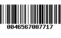 Código de Barras 0046567007717