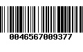 Código de Barras 0046567009377