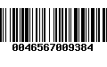 Código de Barras 0046567009384