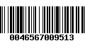 Código de Barras 0046567009513