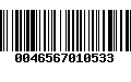 Código de Barras 0046567010533