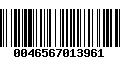 Código de Barras 0046567013961