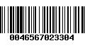 Código de Barras 0046567023304