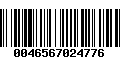 Código de Barras 0046567024776
