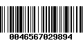 Código de Barras 0046567029894