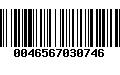 Código de Barras 0046567030746