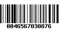 Código de Barras 0046567030876