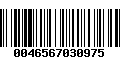 Código de Barras 0046567030975