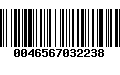 Código de Barras 0046567032238