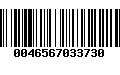Código de Barras 0046567033730