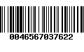 Código de Barras 0046567037622