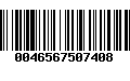 Código de Barras 0046567507408