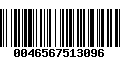 Código de Barras 0046567513096