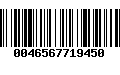 Código de Barras 0046567719450