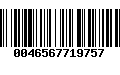 Código de Barras 0046567719757