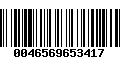 Código de Barras 0046569653417