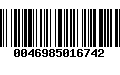 Código de Barras 0046985016742