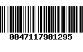 Código de Barras 0047117901295