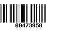 Código de Barras 00473958