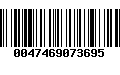 Código de Barras 0047469073695