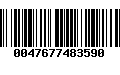 Código de Barras 0047677483590