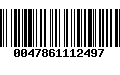 Código de Barras 0047861112497